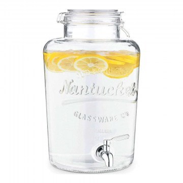 Bowl With Tap 51379.01 8L Clear Navaris