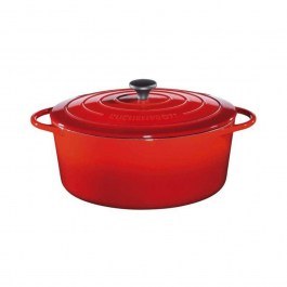 Γάστρα Μαντεμένια Οβάλ Provence 0402001435 Φ35cm Red Kuchenprofi RED