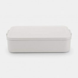 Food Container With Partitions Make & Take Bento 081.2035/03 25,5x16,7x6,2cm 2Lt Cream Brabantia CREAM