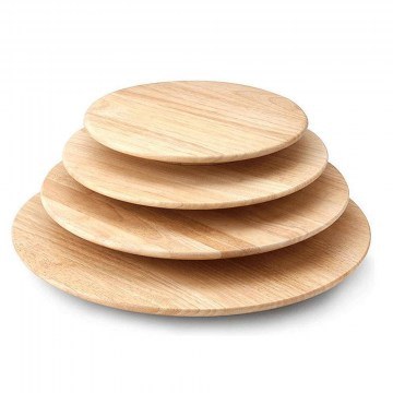 Rotating Serving Tray 03015000 Φ45cm Natural Continenta