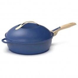 Τηγάνι Με Καπάκι Αντικολλητικό FAB28BC 28cm 4,5Lt Saphir Blue Cookut Fabulous BLUE