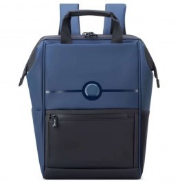 Backpack Raincoat With Laptop Case 14'' Turenne 163261002 38,5x35x17,5cm Night Blue Delsey BLUE