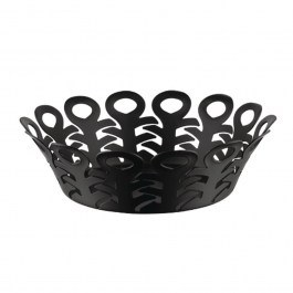 Fruit Bowl Vimini BM21/21 B D22cm Black Alessi BLACK