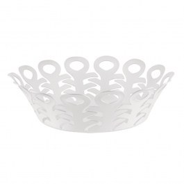 Fruit Bowl Vimini BM21/21 W D22cm White Alessi WHITE