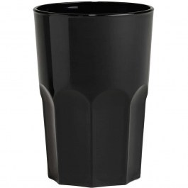Water Pool Glass Granity FM-B63 D8,3x12cm 400ml Black Bar&Wine BLACK