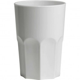 Water Pool Glass Granity FM-W63 D8,3x12cm 400ml White Bar&Wine WHITE