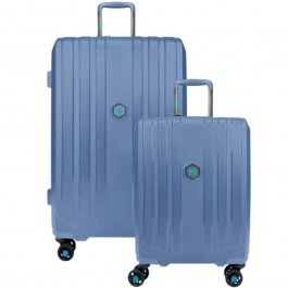 Suitcases Expandable Enduro (Set 2Pcs) BG003/12IBL/2PSN 77x48,5x28/54x39x21cm 110/40lt Ice Blue BG Berlin BLUE