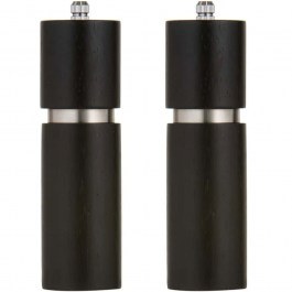 Μύλοι Αλατιού & Πιπεριού Gather (Σετ 2Τμχ) 64200 16,5cm Black Ladelle BLACK