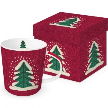 Christmas Mug Tanne Im Schnee 360303131 350ml Multi Paperproducts Design