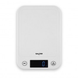 Ζυγαριά Κουζίνας Ηλεκτρονική Toronto 1067TWFEU12 5 Κιλών 24.5x3.5x17.8cm White Salter WHITE
