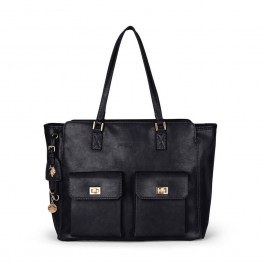 Shopping Shoulder Bag Clark BIU0K8853WVP000 29x35x15cm Black U.S. Polo Assn. BLACK