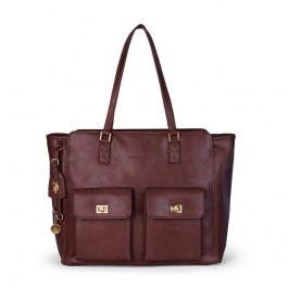 Shopping Shoulder Bag Clark BIU0K8853WVP500 29x35x15cm Brown U.S. Polo Assn. BROWN