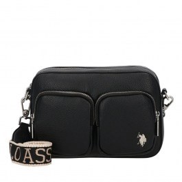Shoulder Pouch Mansion BIUE58920WVP000 16.5x24x6cm Black U.S. Polo Assn. BLACK