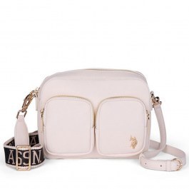 Shoulder Pouch Mansion BIUE58920WVP802 16.5x24x6cm Off White U.S. Polo Assn. OFF WHITE