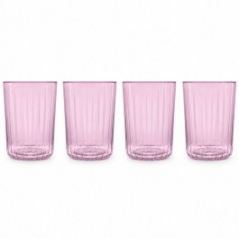 Ποτήρια Νερού Dreamline (Σετ 4Τμχ) 1005397 370ml Pink Royal Leerdam PINK