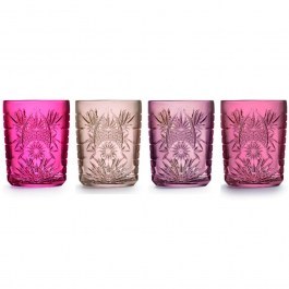 Water Glasses Starla Match & Colour (Set 4Pcs) 1004512 350ml Multi-Pink Royal Leerdam PINK