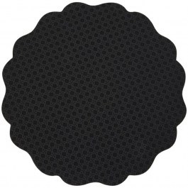 Placemats Banda GI0452 38cm Black Casa Domani BLACK