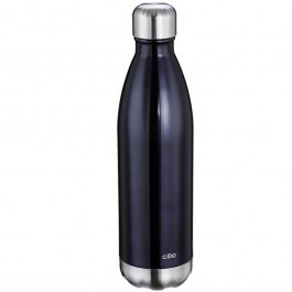 Ισοθερμικό Μπουκάλι Elegante 543469 750ml Black Cilio BLACK