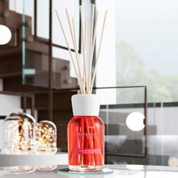Room Scent With Sticks Magnolia Blossom & Wood Milano 77MDMW 100ml Pink Millefiori
