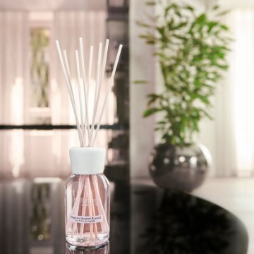 Room Scent With Sticks Magnolia Blossom & Wood Milano 77DDMW 250ml Pink Millefiori