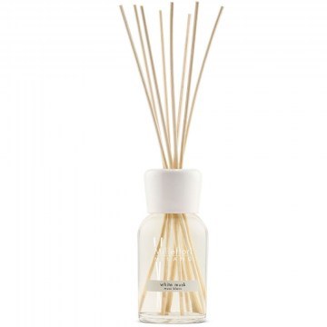 Room Scent With Sticks White Musk Milano 77DDMB 250ml Clear Millefiori