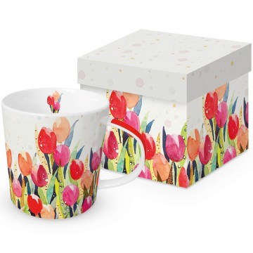 Mug Tulip Splash 160302942 350ml Multi Paperproducts Design