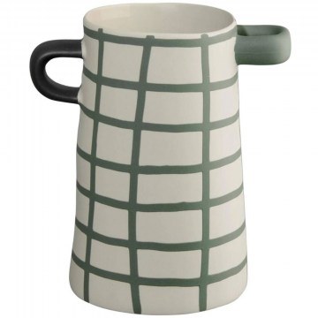 Vase Rayu 84832130 17cm White-Green Asa Selection