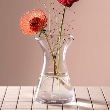 Vase Gia 025371L 22cm Clear Leonardo