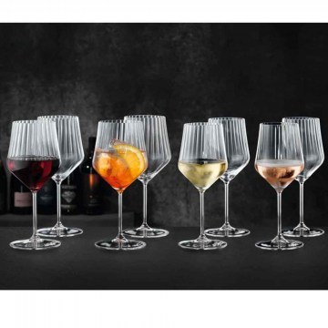 Wine Glasses Aperitivo (Set 8Pcs) 106804 395/370ml Clear Nachtmann