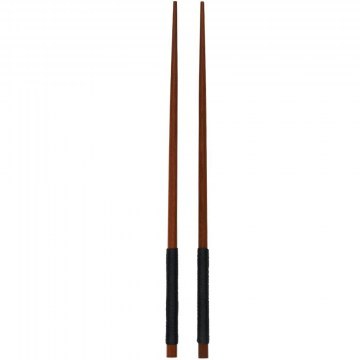 Chopsticks Wood (Set 4Pcs) 93934970 25cm Natural-Black Asa Selection