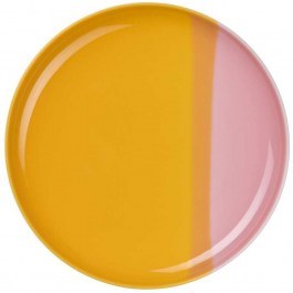 Dessert Plate Joy 16140286 22cm Yellow-Pink Asa Selection PINK-YELLOW