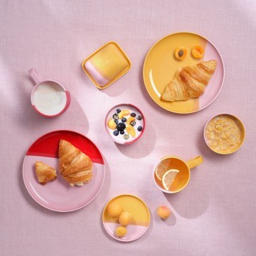 Serving Bowl Joy 15,5cm Yellow-Pink Asa Selection