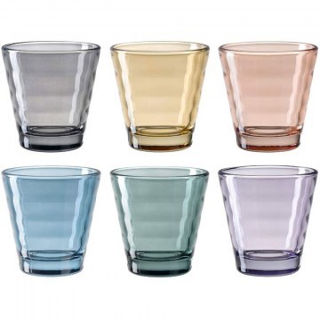 Water Glasses Verso (Set 6Pcs) 046263L 210ml Multi Leonardo