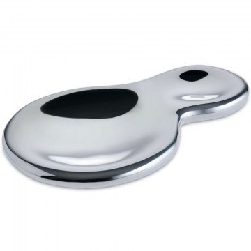 Spoon Rest T-1000 VS03 17x11x1,3cm Inox Alessi