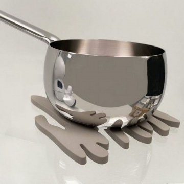 Cookware Base Bark BM20 WG 16,5x16x1cm Grey Alessi