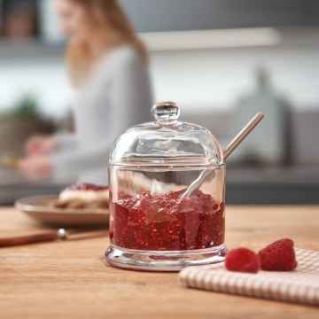 Sugar-Jam Bowl Limito Delight 079037L 245ml Clear Leonardo