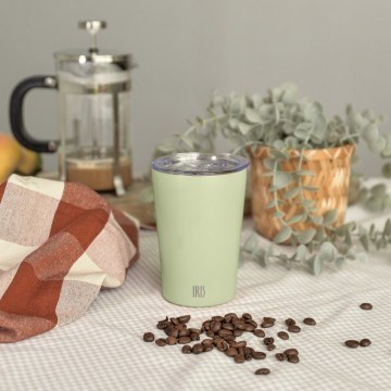 Glass - Thermos 8359-IM 360ml Laurel Green Iris Barcelona