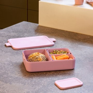 Food Container Make & Take Bento 081.2413/83 25,5x16,7x6,2cm 2lt Pink Brabantia