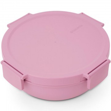Food Container Make & Take 081.2419/01 21x7,5cm 1,3lt Pink Brabantia