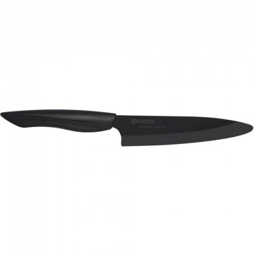 General Use Knife Shin ZK-130BK-BK 13cm Black Kyocera