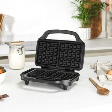 Non-Stick Waffle Maker 2 Seats Deep Fill EK2249 39,3x24,5x10,5cm 900W Black Salter