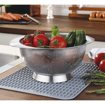 Strainer With Base Deluxe 2506012826 26cm Inox Kuchenprofi