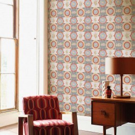 Ταπετσαρία Apodyterium WP20194 Red-Taupe-Grey MindTheGap BEIGE-RED