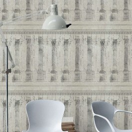 Ταπετσαρία Colonnade Sand WP20022 Grey MindTheGap BLACK-GREY