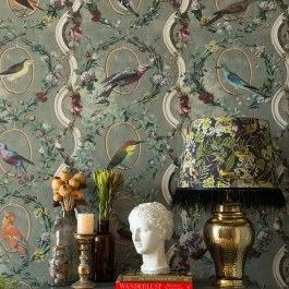 Ταπετσαρία Countesse’s Aviarium Neutral WP20427 Green-Brown-Taupe MindTheGap TAUPE