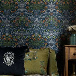 Ταπετσαρία Floral Ornament WP20453 Blue-Green-Orange MindTheGap BLUE-GREEN