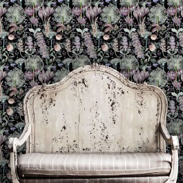 Ταπετσαρία Garden Of Eden WP20324 Mauve-Black MindTheGap BLACK-PURPLE