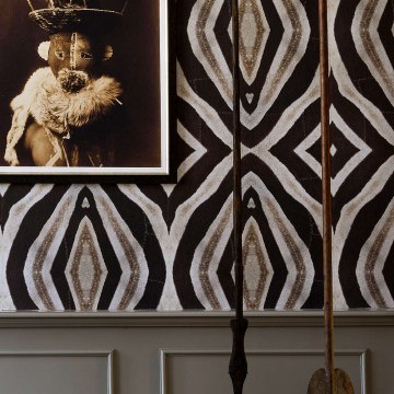 Wallpaper Idube WP20418 Brown-Taupe Mind The Gap