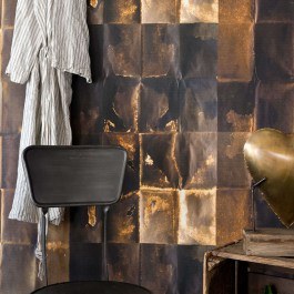 Wallpaper Shibui Copper WP20347 Gold-Black Mind The Gap BLACK-GREY