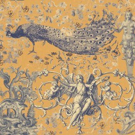 Ταπετσαρία The Promise Land Flax WP20485 Orange-Taupe-Purple MindTheGap ORANGE